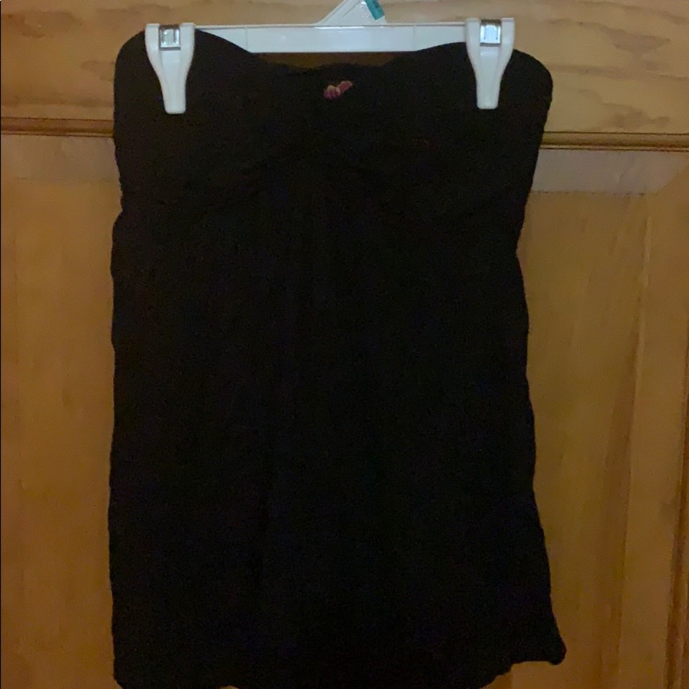 Forever 21  Black Strapless Top
